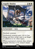 Angelic Destiny – Mythic Magic: The Gathering card from Wilds of Eldraine Commander (#60)