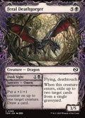Feral Deathgorger // Dusk Sight – Common Magic: The Gathering card from Tarkir: Dragonstorm (#298)