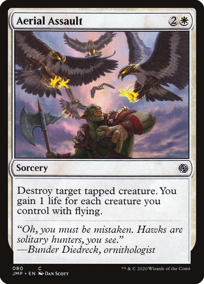 Aerial Assault – Common Magic: The Gathering card from Jumpstart (#80)