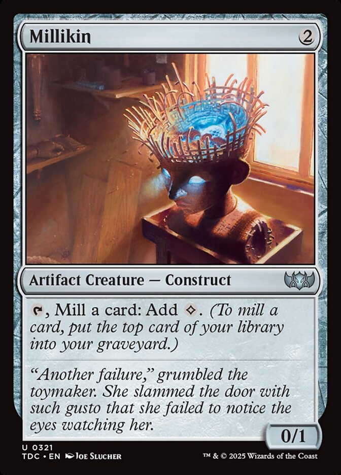 Millikin – Uncommon Magic: The Gathering card from Tarkir: Dragonstorm Commander (#321)