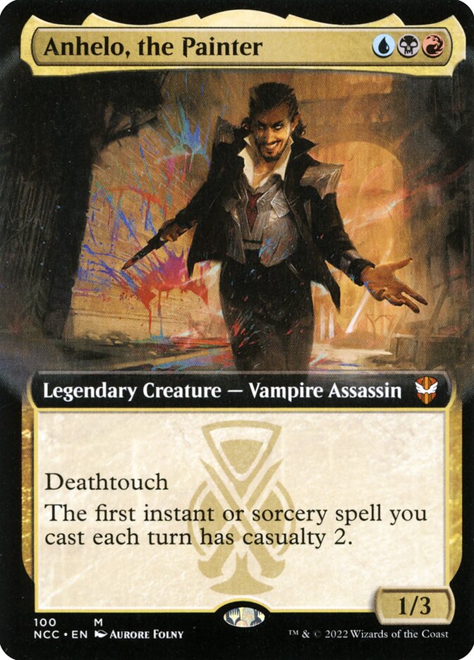 Anhelo, the Painter – Mythic Magic: The Gathering card from New Capenna Commander (#100)