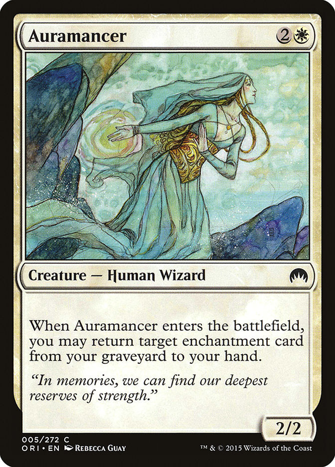 Auramancer – Common Magic: The Gathering card from Magic Origins (#5)