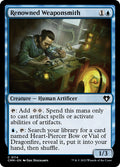 Renowned Weaponsmith – Common Magic: The Gathering card from Commander Masters (#114)