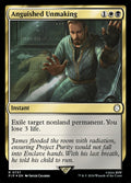 Anguished Unmaking – Rare Magic: The Gathering card from Fallout (#737)