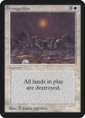 Armageddon – Rare Magic: The Gathering card from Limited Edition Alpha (#2)