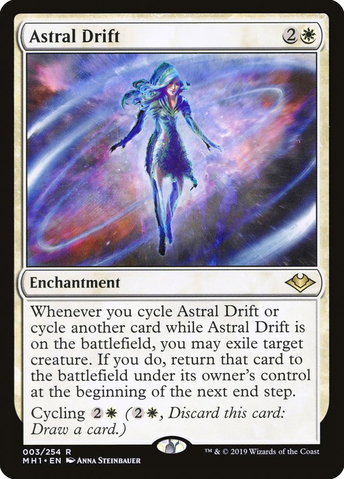 Astral Drift – Rare Magic: The Gathering card from Modern Horizons (#3)