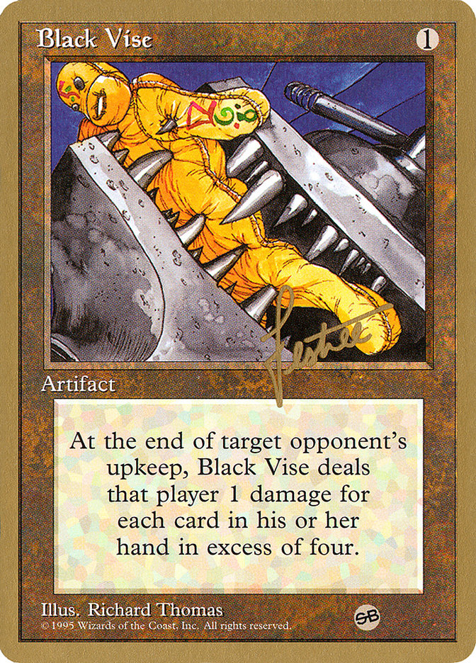 Black Vise – Uncommon Magic: The Gathering card from Pro Tour Collector Set (#bl299sb)
