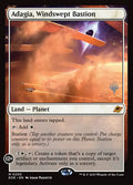 Adagia, Windswept Bastion – Mythic Magic: The Gathering card from Edge of Eternities Promos (#250p)