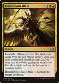 Bituminous Blast – Uncommon Magic: The Gathering card from Planechase Anthology (#83)