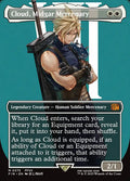 Cloud, Midgar Mercenary – Mythic Magic: The Gathering card from Final Fantasy (#375)