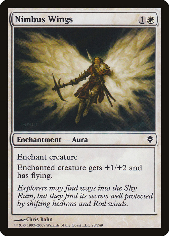 Nimbus Wings – Common Magic: The Gathering card from Zendikar (#28)