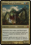 Animar, Soul of Elements – Mythic Magic: The Gathering card from Commander 2011 Oversized (#181)