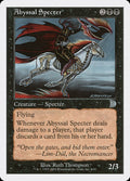 Abyssal Specter – Uncommon Magic: The Gathering card from Deckmasters (#1)