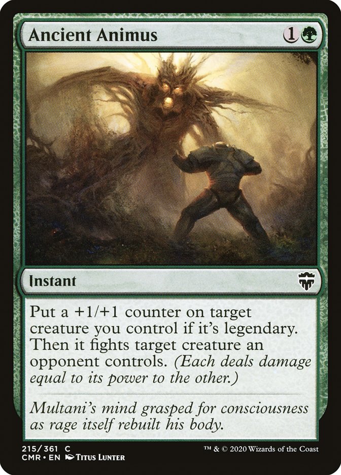 Ancient Animus – Common Magic: The Gathering card from Commander Legends (#215)