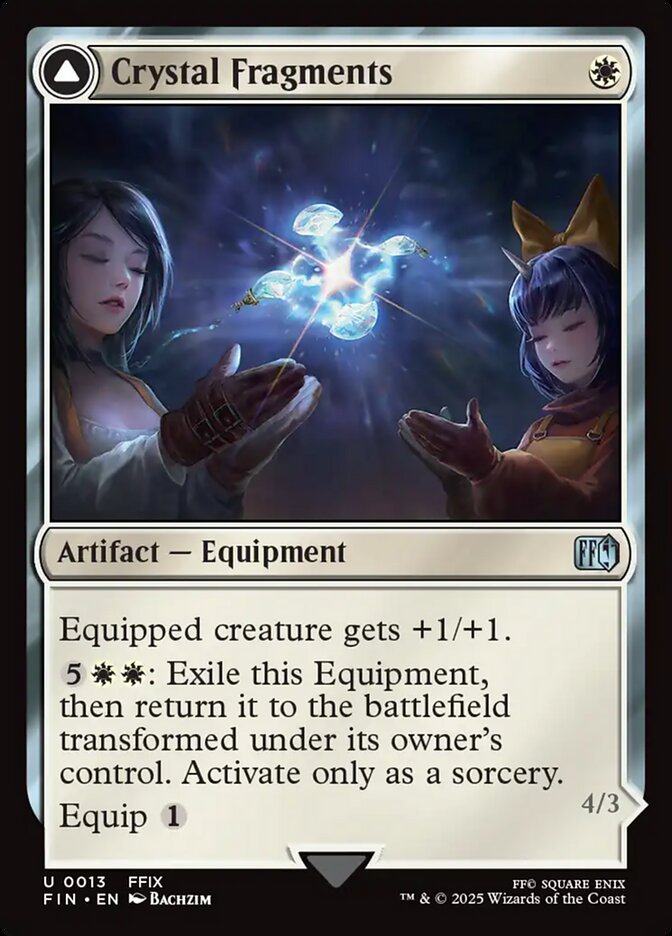 Crystal Fragments // Summon: Alexander – Uncommon Magic: The Gathering card from Final Fantasy (#13)