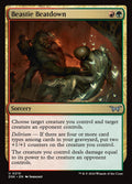 Beastie Beatdown – Uncommon Magic: The Gathering card from Duskmourn: House of Horror (#210)