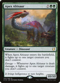 Apex Altisaur – Rare Magic: The Gathering card from Commander 2019 (#31)