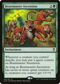 Beastmaster Ascension – Rare Magic: The Gathering card from Commander 2016 (#142)