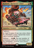 Redshift, Rocketeer Chief – Rare Magic: The Gathering card from Aetherdrift (#218)