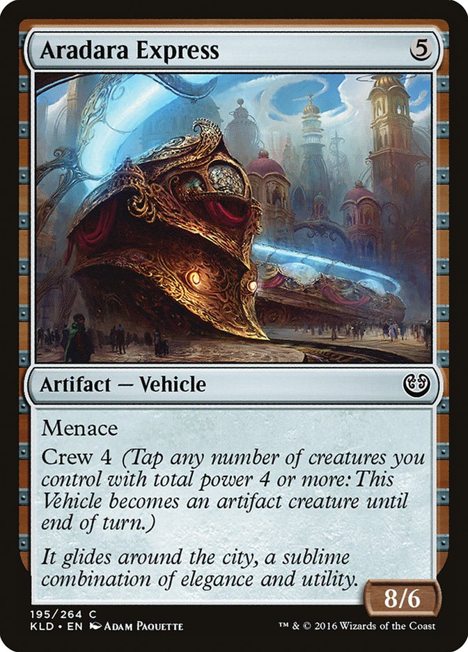 Aradara Express – Common Magic: The Gathering card from Kaladesh (#195)