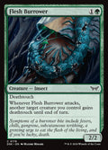 Flesh Burrower – Common Magic: The Gathering card from Duskmourn: House of Horror (#178)