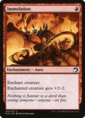 Immolation – Common Magic: The Gathering card from Innistrad: Midnight Hunt (#144)