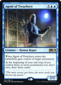 Agent of Treachery – Rare Magic: The Gathering card from Core Set 2020 Promos (#43s)