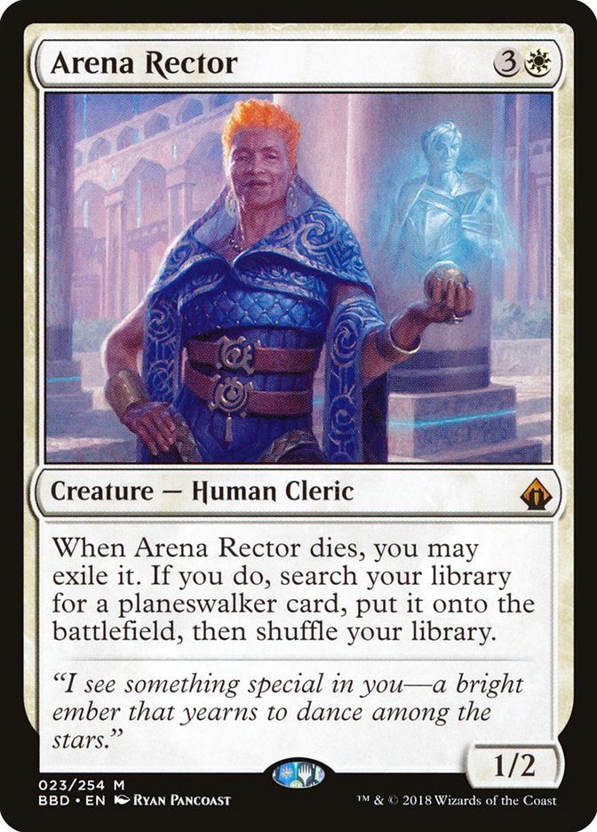 Arena Rector – Mythic Magic: The Gathering card from Battlebond (#23)