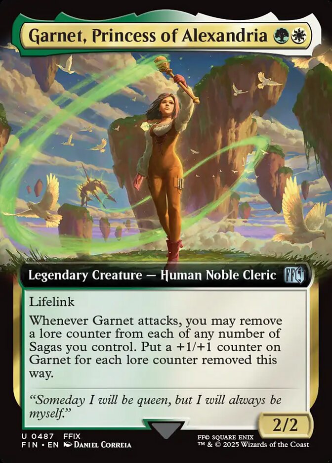 Garnet, Princess of Alexandria – Uncommon Magic: The Gathering card from Final Fantasy (#487)