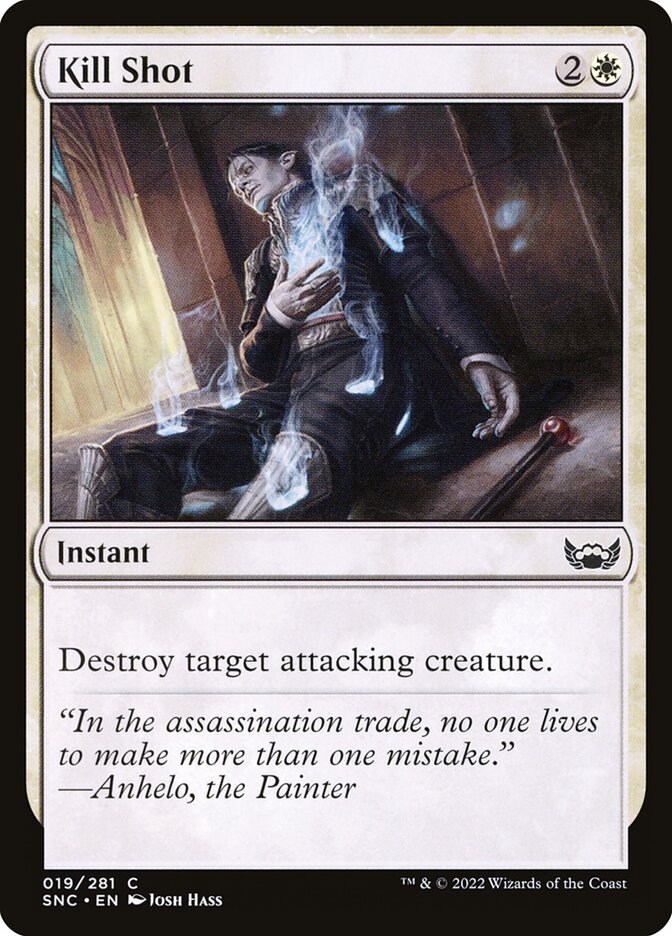 Kill Shot – Common Magic: The Gathering card from Streets of New Capenna (#19)