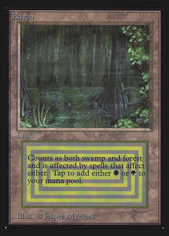 Bayou – Rare Magic: The Gathering card from Collectors' Edition (#279)