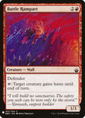 Battle Rampart – Common Magic: The Gathering card from The List (#BBD-165)