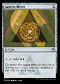 Azorius Signet – Uncommon Magic: The Gathering card from Ravnica Remastered (#250)