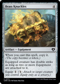 Brass Knuckles – Common Magic: The Gathering card from Commander Masters (#372)