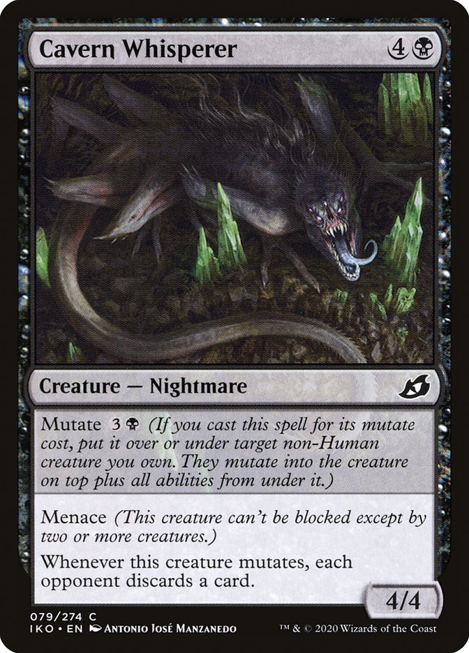 Cavern Whisperer – Common Magic: The Gathering card from Ikoria: Lair of Behemoths (#79)