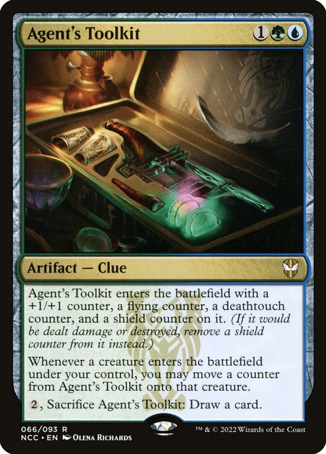 Agent's Toolkit – Rare Magic: The Gathering card from New Capenna Commander (#66)