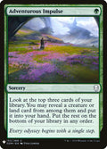 Adventurous Impulse – Common Magic: The Gathering card from The List (#DOM-153)