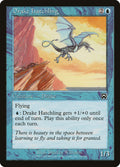 Drake Hatchling – Common Magic: The Gathering card from Mercadian Masques (#76)