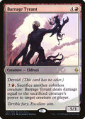 Barrage Tyrant – Rare Magic: The Gathering card from Battle for Zendikar Promos (#127)