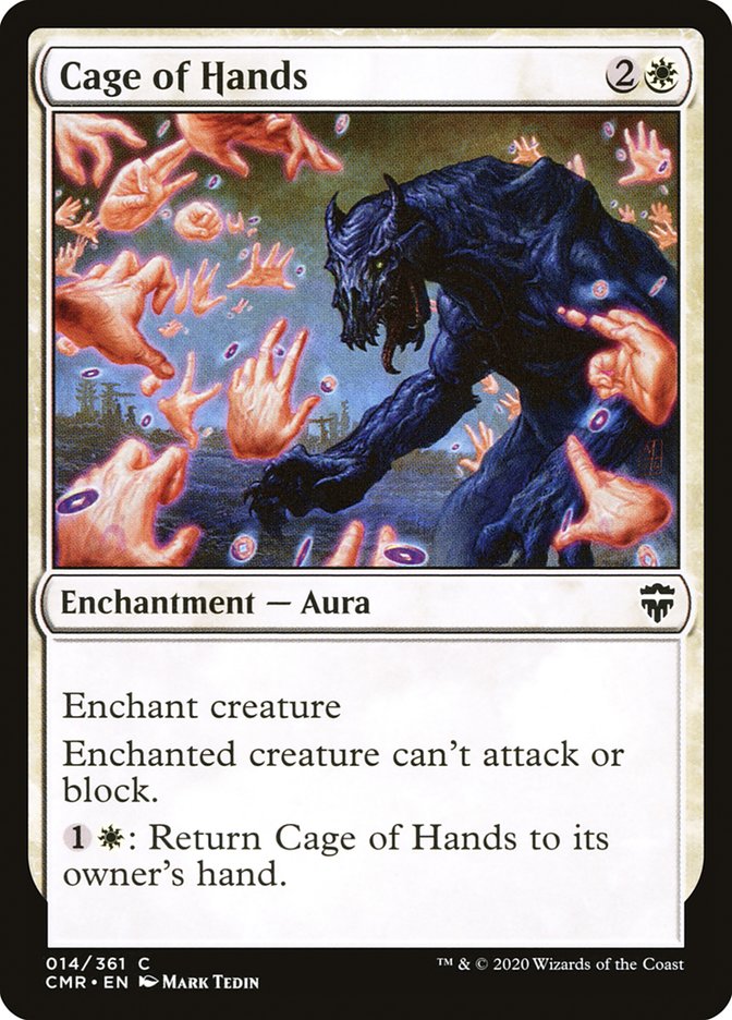 Cage of Hands – Common Magic: The Gathering card from Commander Legends (#14)