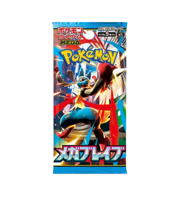 Japanese Pokémon – Mega Brave m1l Booster Pack