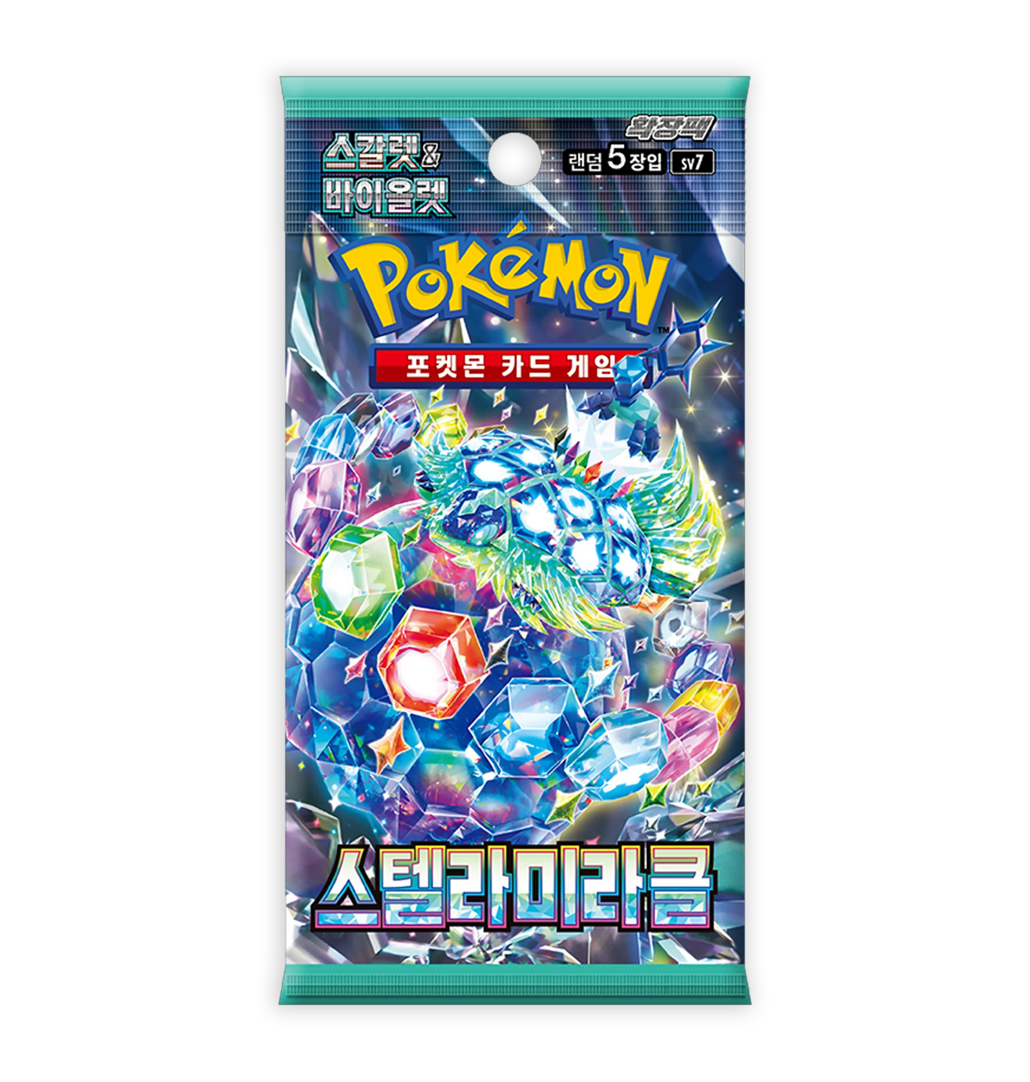 Korean Pokemon - Stellar Miracle sv7 Booster Pack