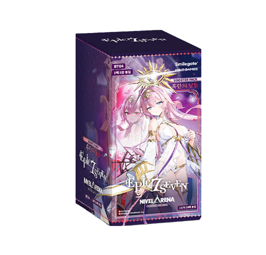 Korean Nivel Arena Epic Seven BT04 Days of Bitter Cold Booster Box