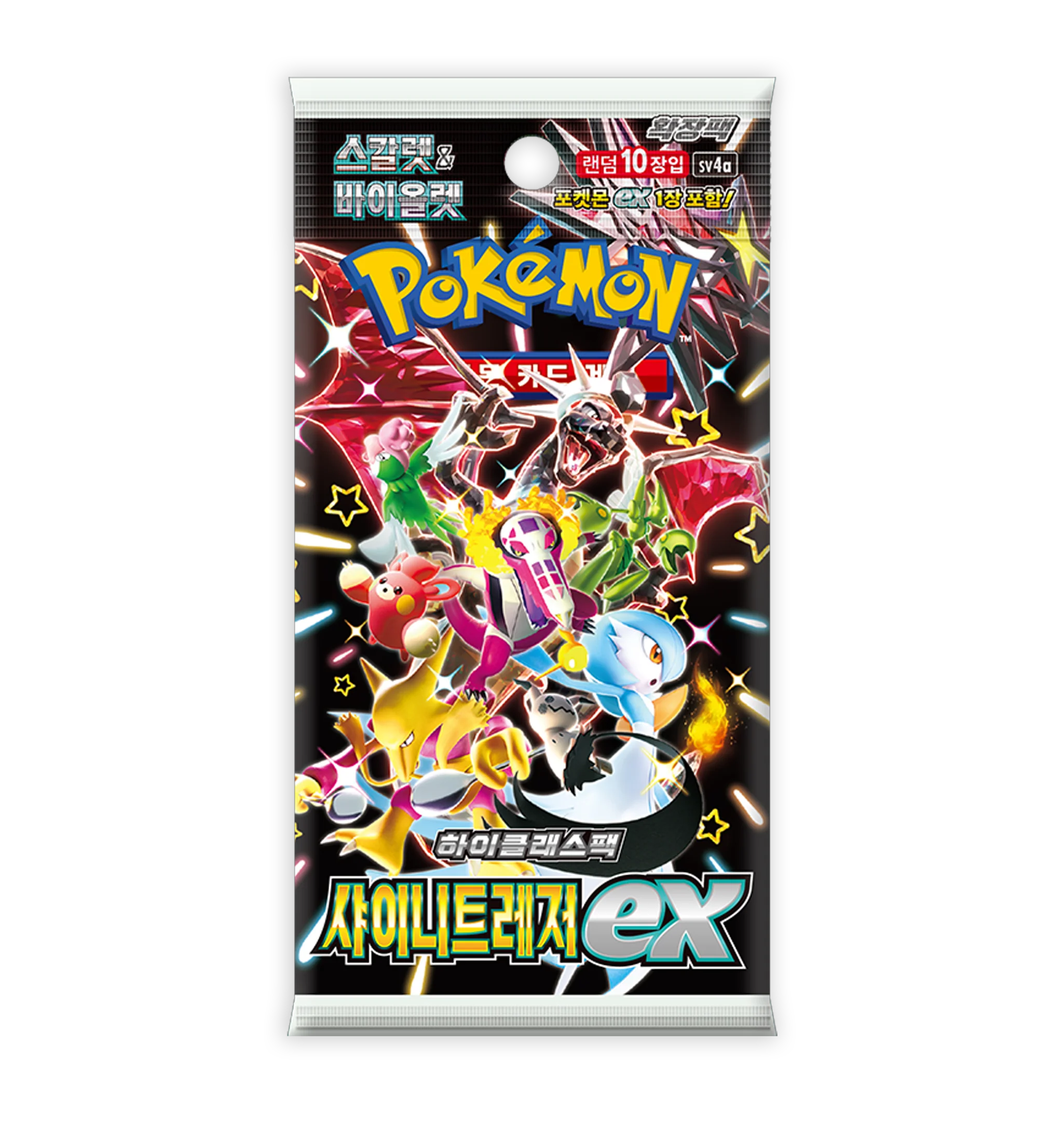 Korean Pokemon - Shiny Treasure ex sv4a Booster Pack