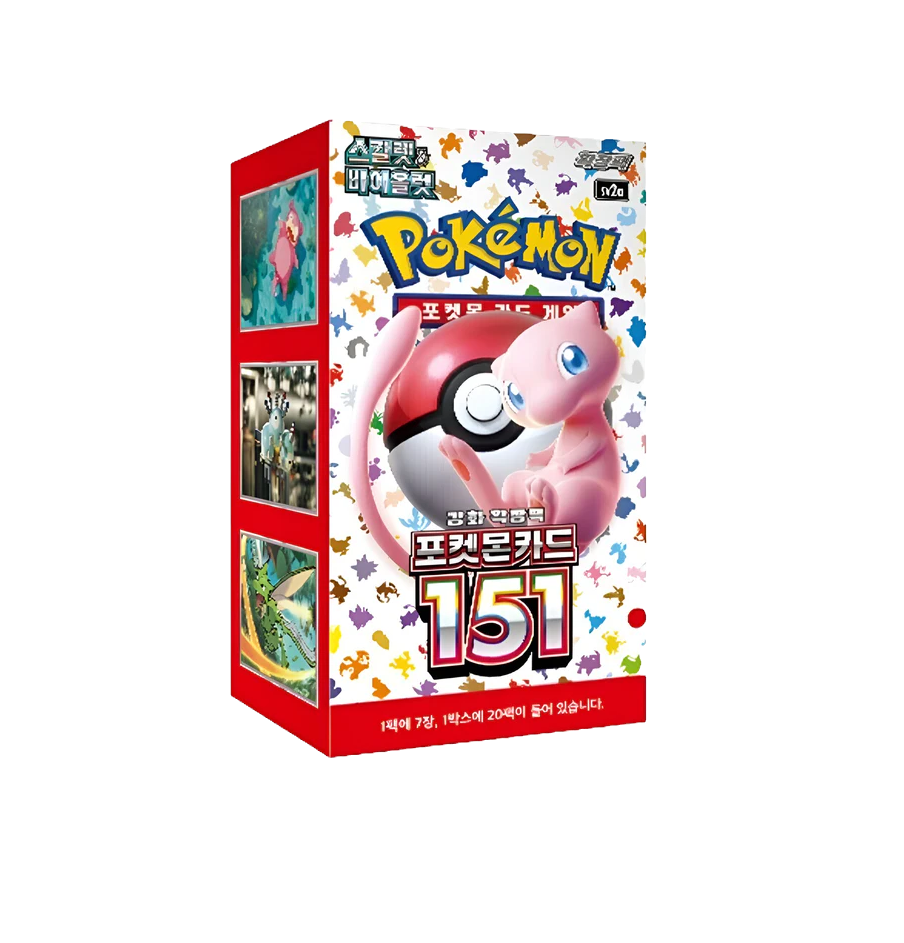 Korean Pokemon - 151 sv2a Booster Box