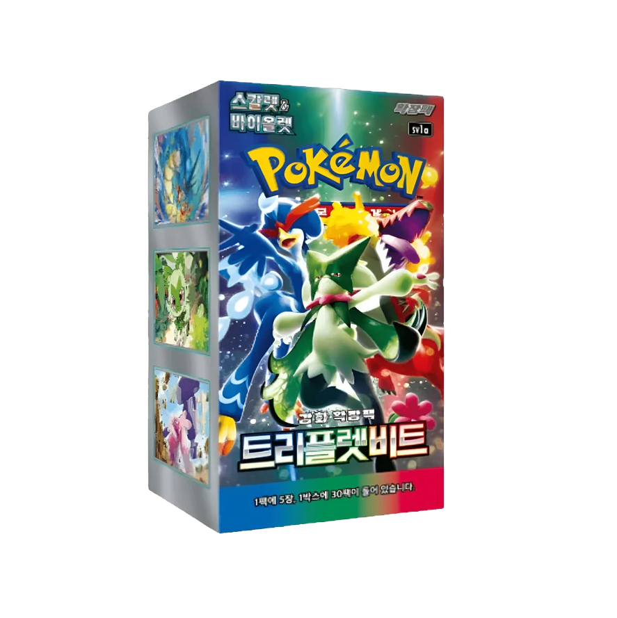 Korean Pokemon: Triple Beat SV1a Booster Box