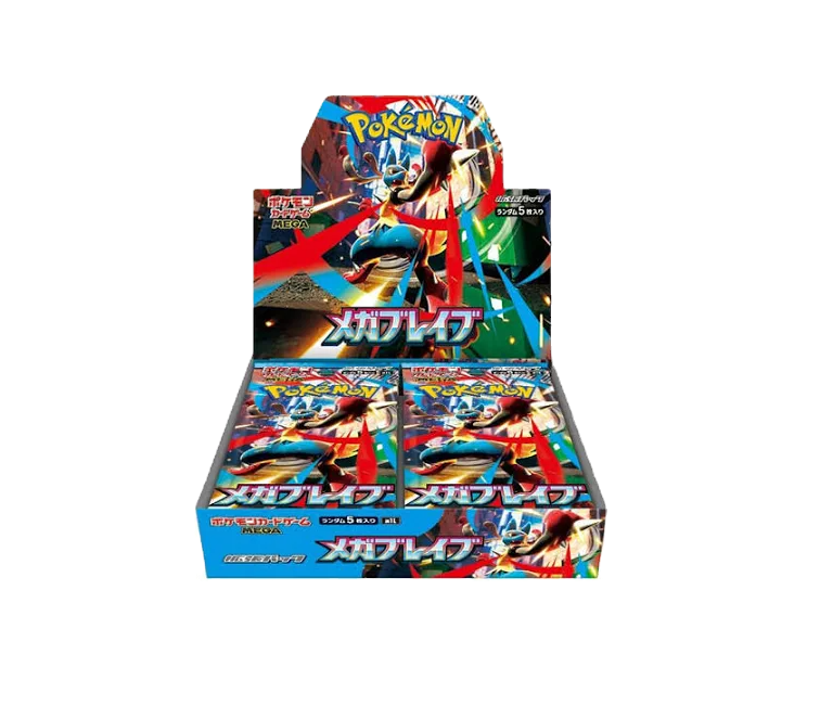 Japanese Pokémon – Mega Brave m1l Booster Box