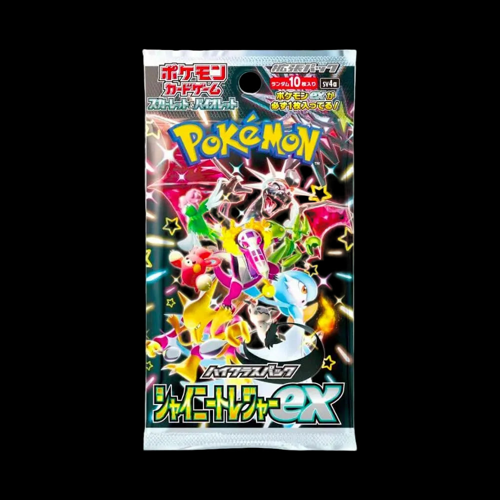 Japanese Pokemon - Shiny Treasure ex sv4a  Booster Pack