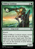 Clifftop Lookout – Uncommon Magic: The Gathering card from Bloomburrow (#168)