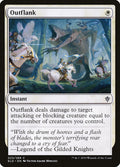 Outflank – Common Magic: The Gathering card from Throne of Eldraine (#23)